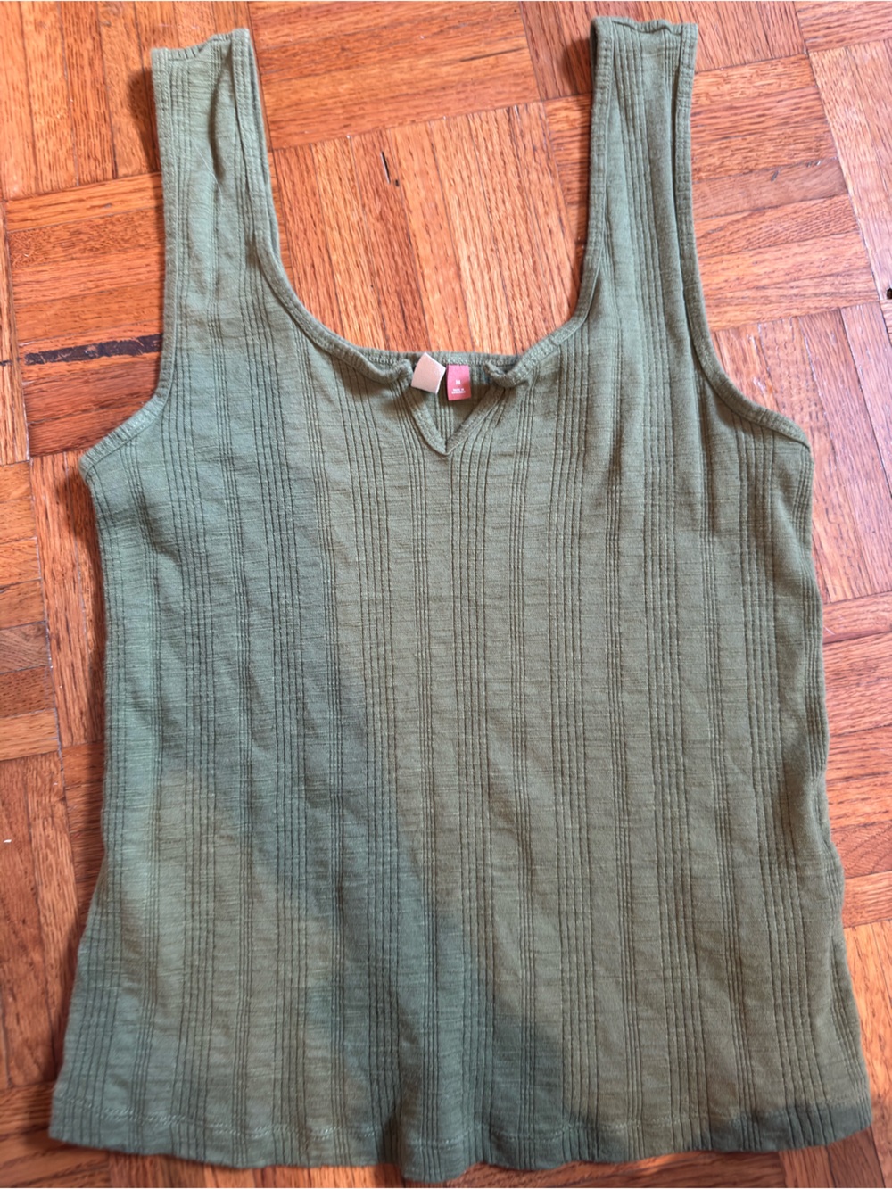 Pilcro Ribbed Tank